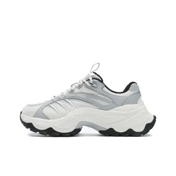 FILA SOFIA 4 Slip Resistant Low Top Casual Shoes Women's White Gray