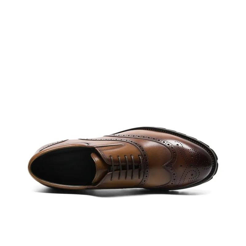 He Jinchang Casual Shoes Men's Sage Brown-4