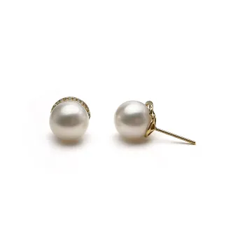 PEARL QUEEN Freshwater Pearl Stud Earrings Women's