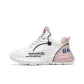 White Pink Fleece-Lined