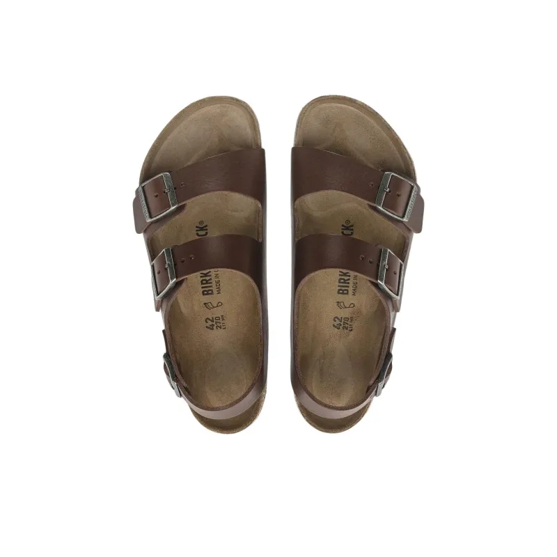 Birkenstock Milano BS Beach Sandals Men's Dark Brown Regular-4