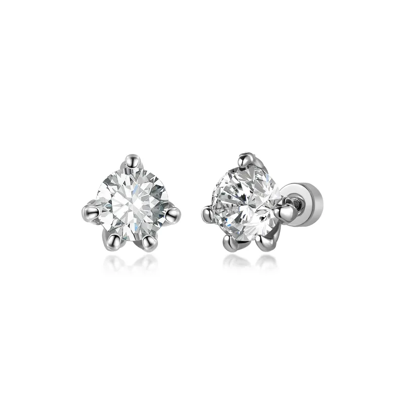 COLIMIDA Titanium Steel Stud Earrings Unisex-5
