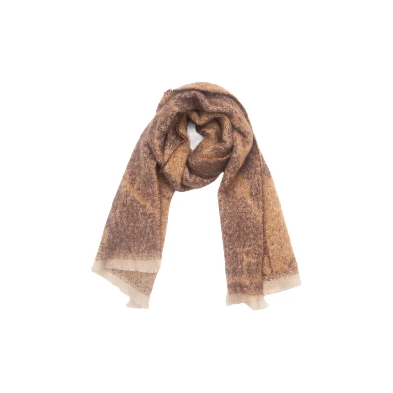 Yamaichi Maru Polyester Knit Scarves Unisex-3