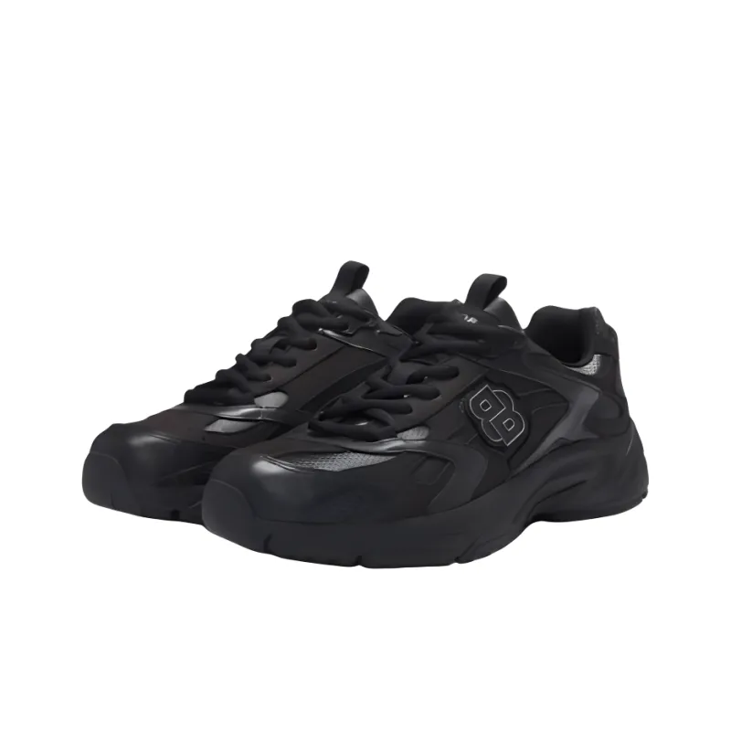 HUGO BOSS Low Top Casual Shoes Men's Black-1