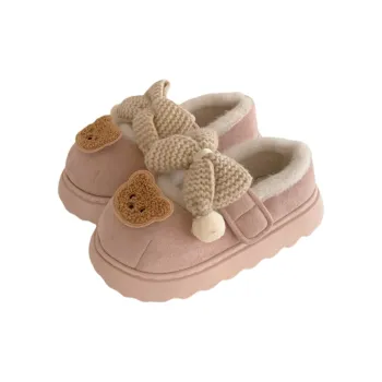 SHIGUDE Cotton Slippers Women's Pink