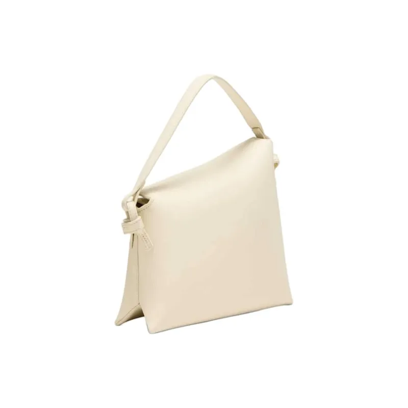 AESTHER EKME Leather Handbag Mini Women's Cream-1