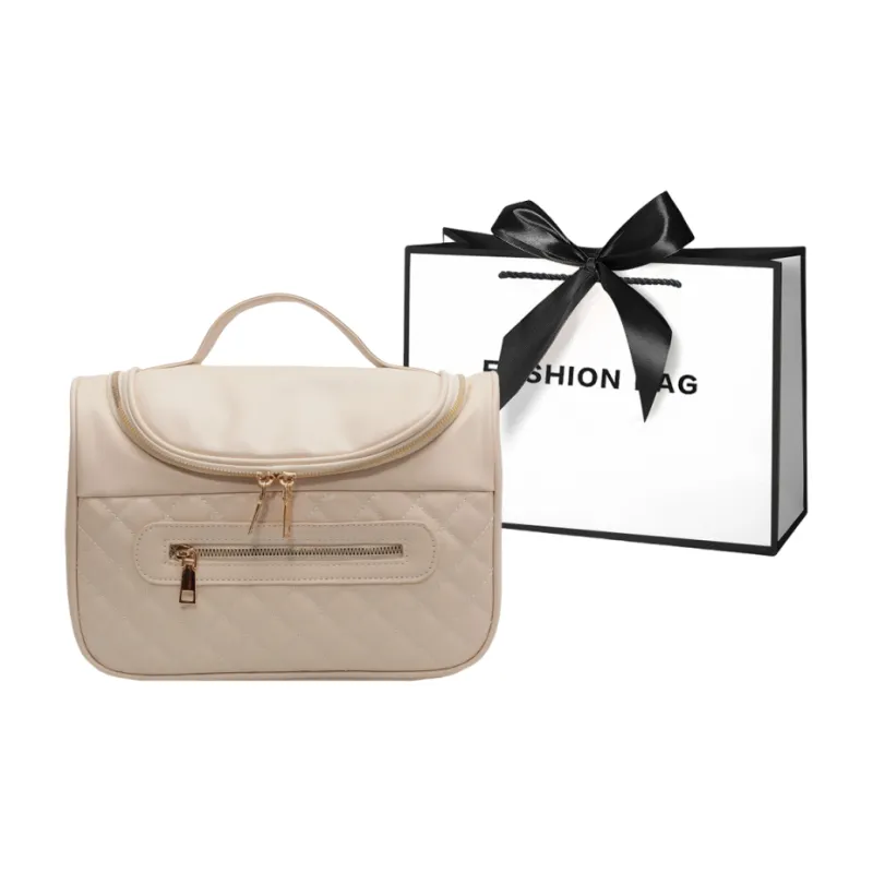 LETOO PU Makeup Bag Regular Women's Black/Green/Brown/White-7