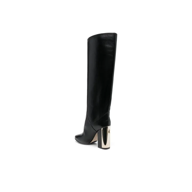 Jimmy Choo Round-toe Block-heel Boots-3