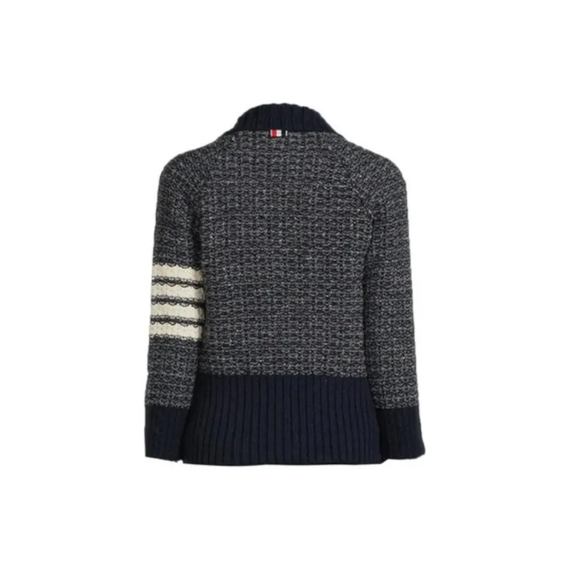 THOM BROWNE 4 Bar Stripe Cardigan-1