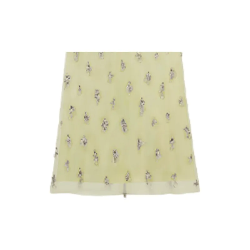 Givenchy Sleeveless Dresses Women's Lemon-4