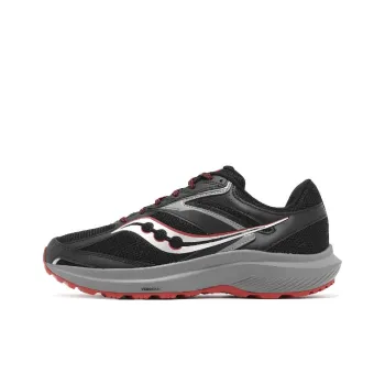Saucony Non-slip Breathable And Wear-resistant Low-Top Trail Running Running Shoes Men's Black