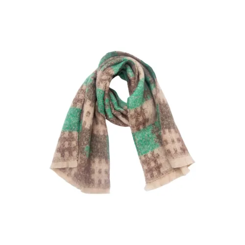 Yamaichi Maru Polyester Knit Scarves Unisex