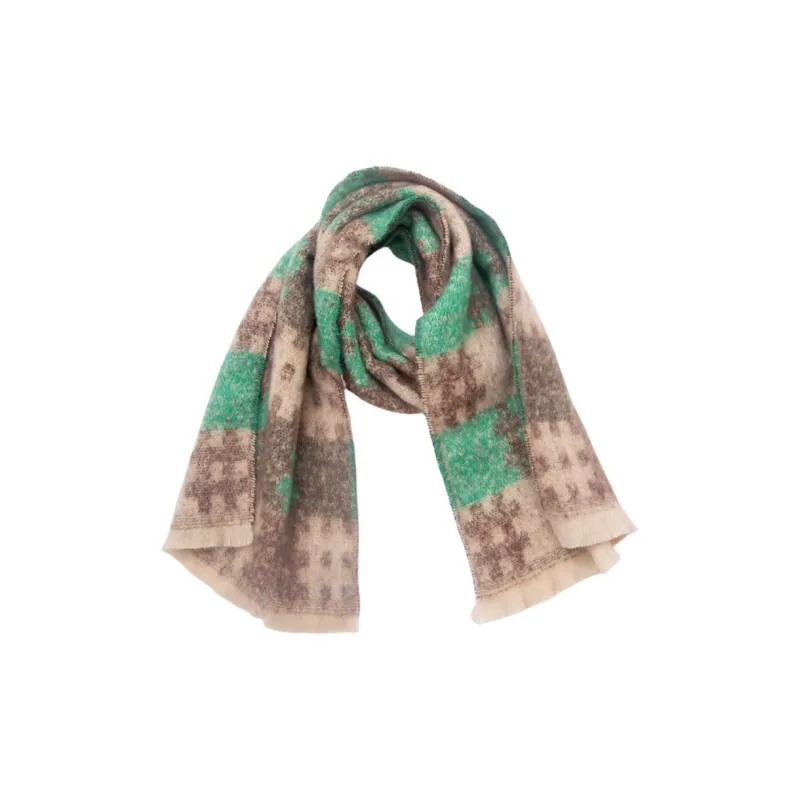 Yamaichi Maru Polyester Knit Scarves Unisex-0