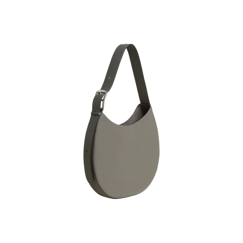 HERMES Arcon Togo Leather With Swift Calfskin Handbag, Shoulder Bag Women's Rain Cloud Gray-2