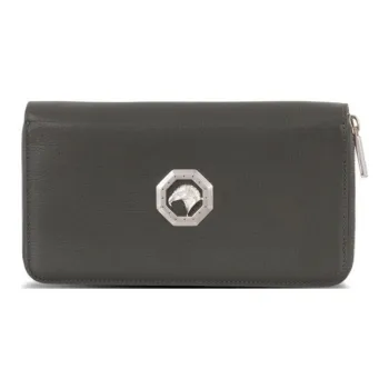 STEFANO RICCI Calfskin Wallet Men's Gray