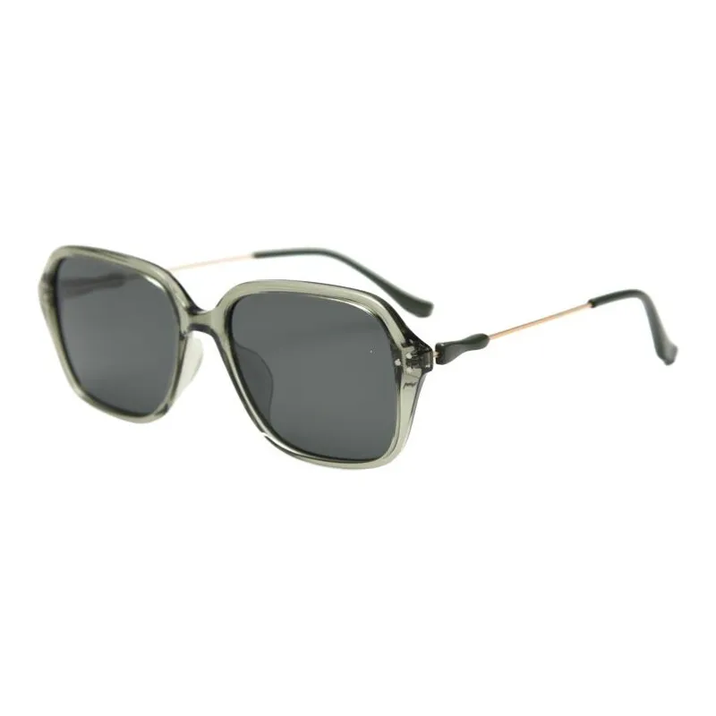 Yamaichi Maru TR/Memory Plastic Square Sunglasses Unisex-0