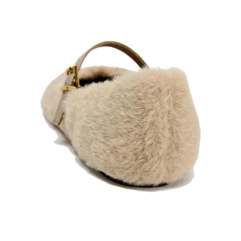 ZARA Casual Single Shoes Women's Beige-4