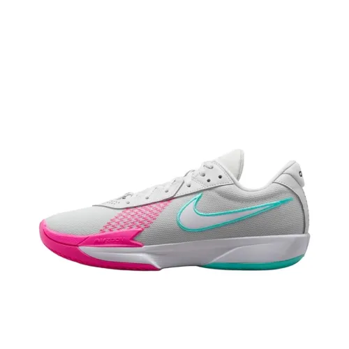 Nike Air Zoom G.T. Cut Academy Wear resistant And Lightweight Low Top Basketball Shoes Men's Gray