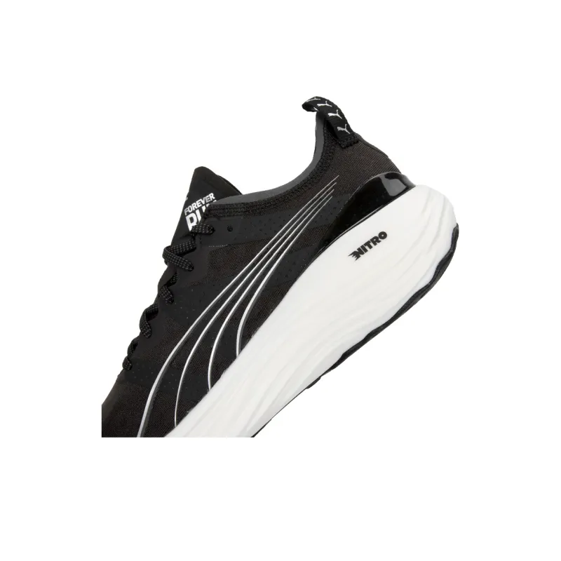 PUMA ForeverRun Nitro 'Black White'-6