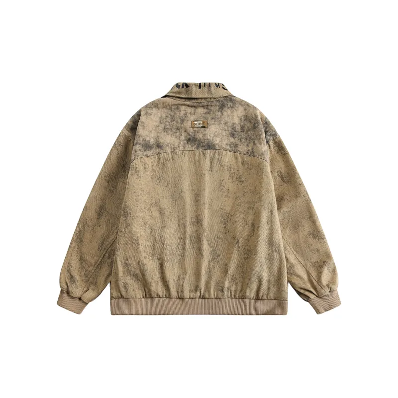 ALang Studio Jackets Coats Unisex Mud-Stained Brown-1