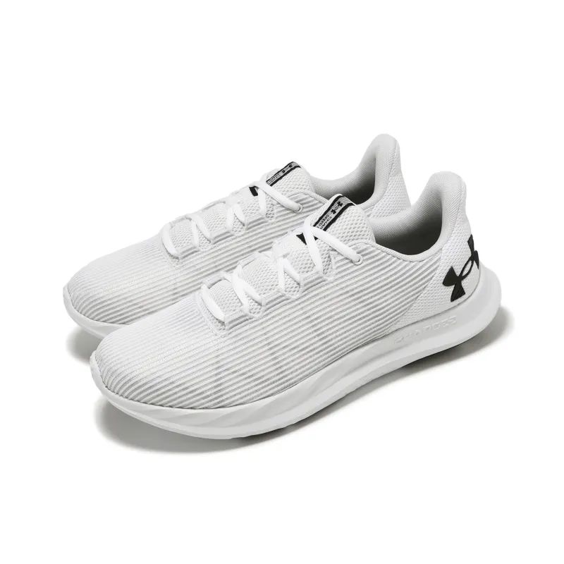 Under Armour Slip Resistant Breathable Abrasion Resistant Low Top Casual Running Shoes Men's White-2