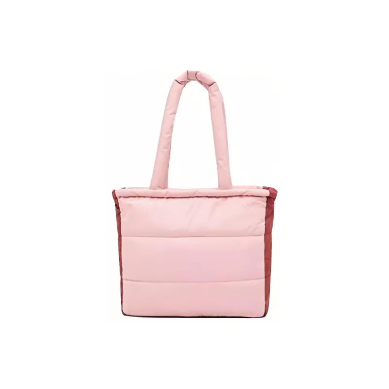 Columbia Fabric Tote Bag Shopping Bag Shoulder Bag Handbag Regular Unisex Pink-3