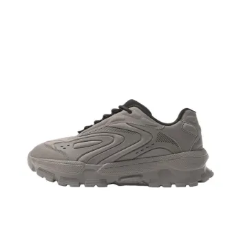 ZARA Abrasion Resistant Low Top Chunky Sneakers Men's Light Gray