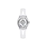 3A355 White Shell-Icy Clear White Belt (Premium Small Chanel Box+Shopping Bag)