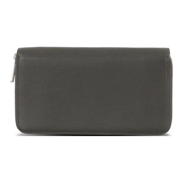 STEFANO RICCI Calfskin Wallet Men's Gray-2