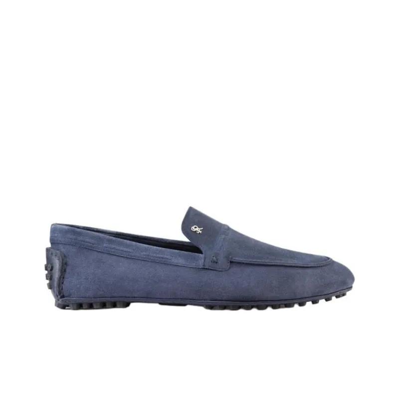 STEFANO RICCI Beanie Shoes Men's Blue-1