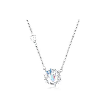 Zbird Sterling Silver Necklaces Women's