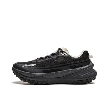 LiNing Dilu Abrasion Resistant Slip Resistant Low Top Trail Running Shoes Women's Black