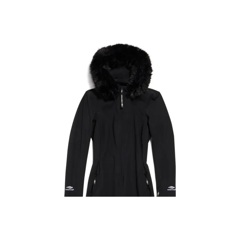 Balenciaga Ski Fitted Hooded Jumpsuit-5
