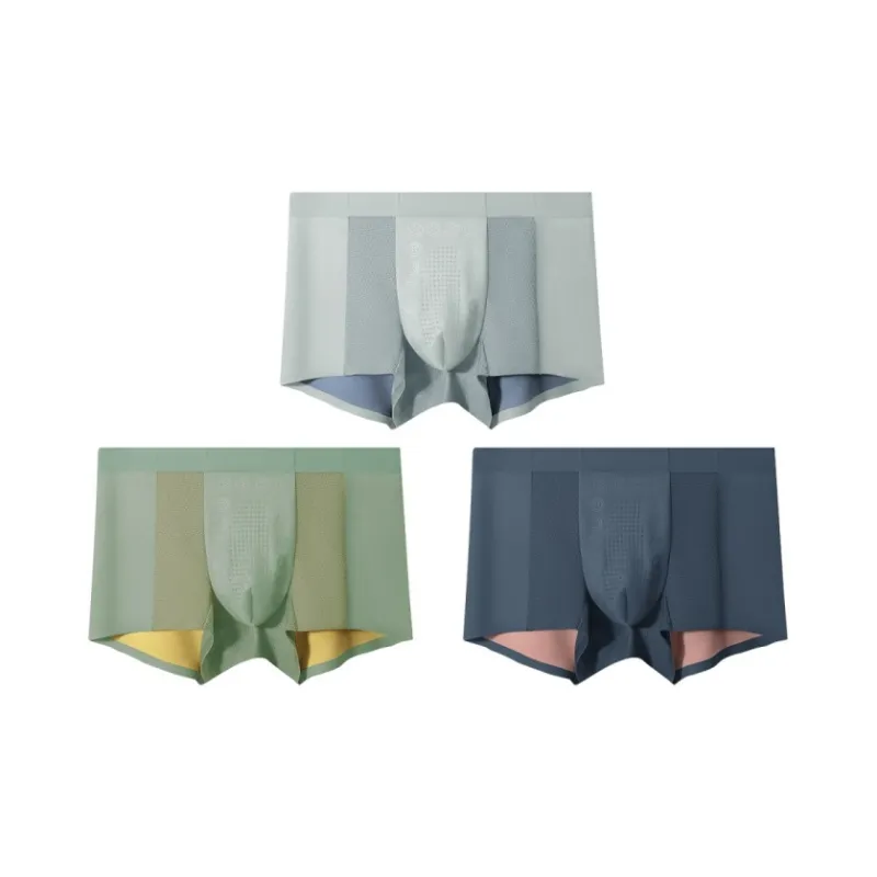 Qiao Ni Tong Underpants Men's 3 Pack-8