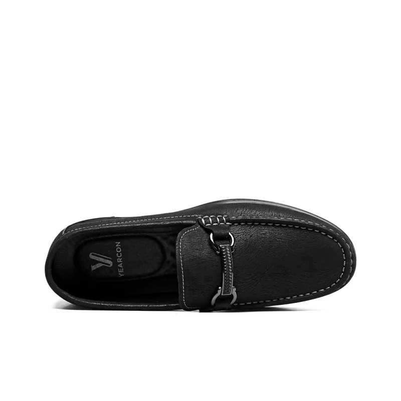 YEARCON Loafers Men Black/Gray/Blue-2