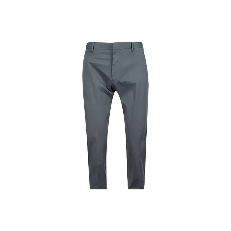 Zzegna SS23 Casual Pants Men's Gray-5