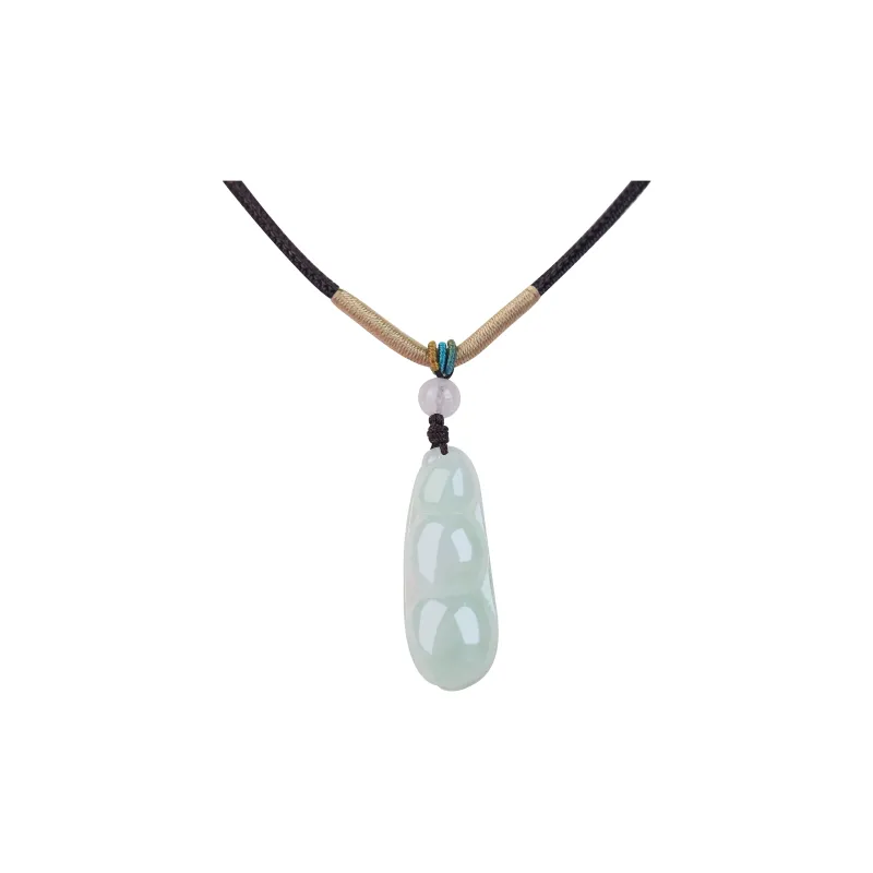 CUIYURIJI Glutinous Jade Necklaces Women's-0