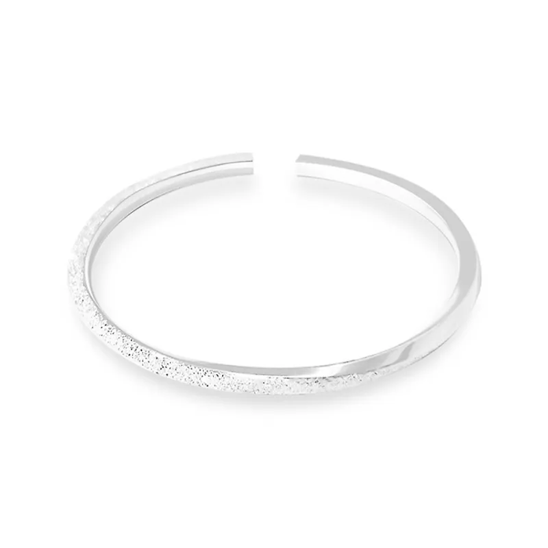 ZHONGLING 999 Fine Silver Bangles Women's-0