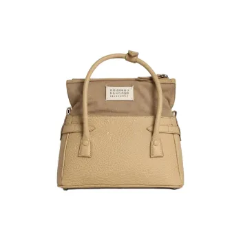 Maison Margiela Logo Patch Top Handle Bag