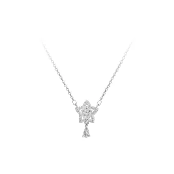 GLOIRE S999 Fine Silver Necklaces Women's Minimalist Style Fashion Niche Design Advanced Everyday Versatile Commute