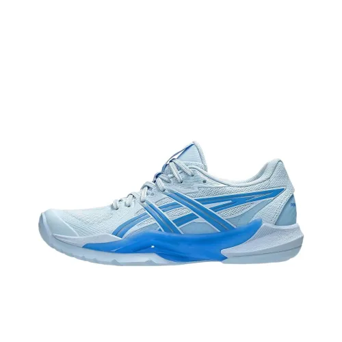 Asics POWERBREAK FF Anti Slip Wear Resistant Low Top Casual Shoes Women's Blue