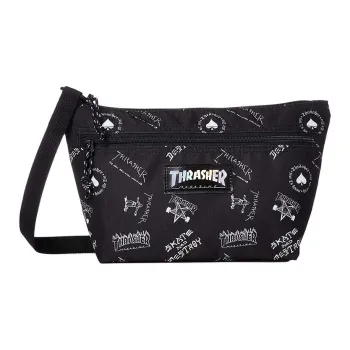 Thrasher Crossbody Bags Black With Print