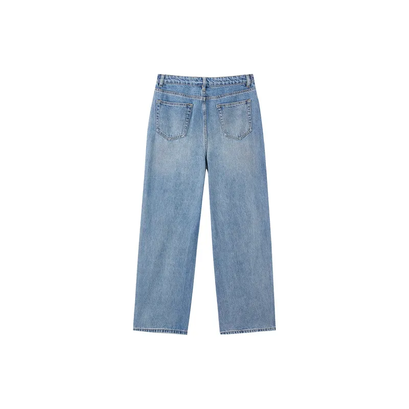 LEDIN Jeans Women's Denim Medium Blue-1