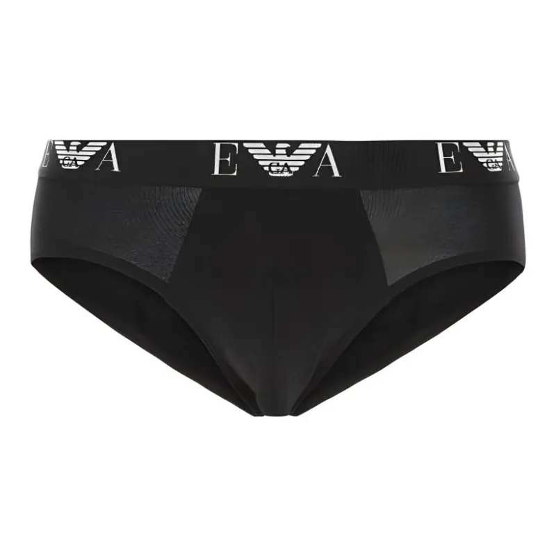 EMPORIO ARMANI Logo Monogram Pack Of Three Briefs-1