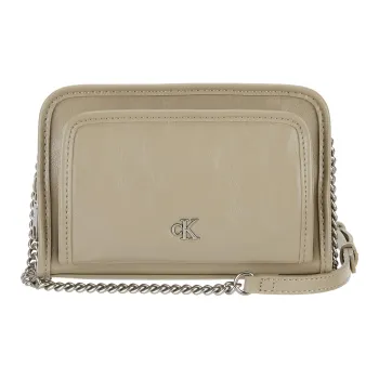 CALVIN KLEIN Polyester With Polyurethane Camera Bag, Shoulder Bag Women's Pottery Color