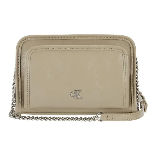 CALVIN KLEIN Polyester With Polyurethane Camera Bag, Shoulder Bag Women's Pottery Color