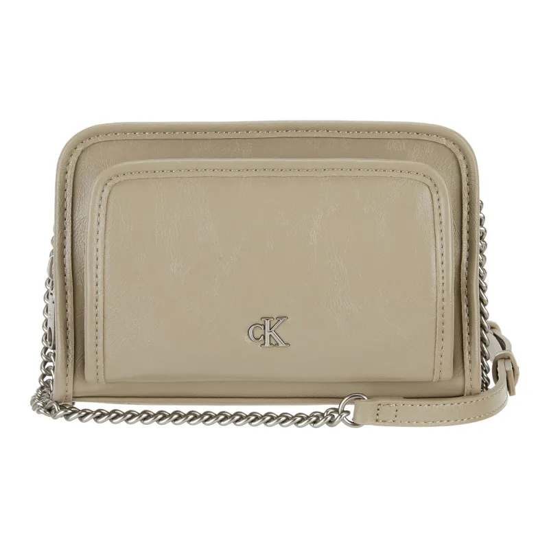 CALVIN KLEIN Polyester With Polyurethane Camera Bag, Shoulder Bag Women's Pottery Color-0