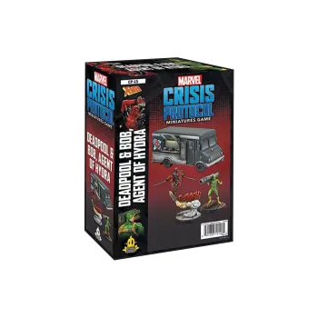 ASMODEE Marvel CP Tactics DEADPOOL And BOB Board Games