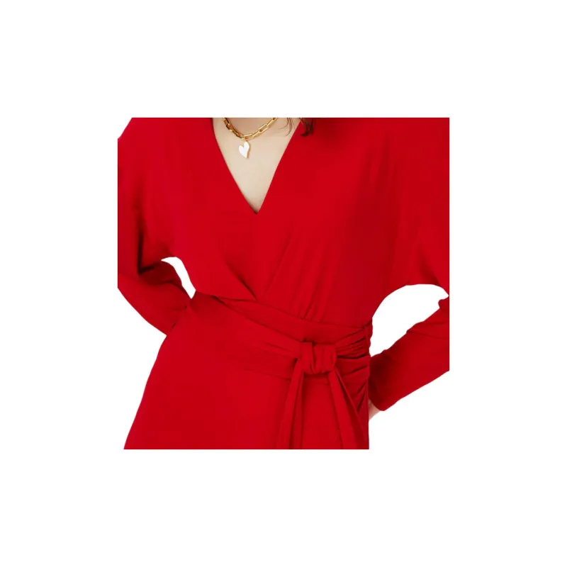 Diane Von Furstenberg SS23 Jumpsuit Women's Allure Red-4