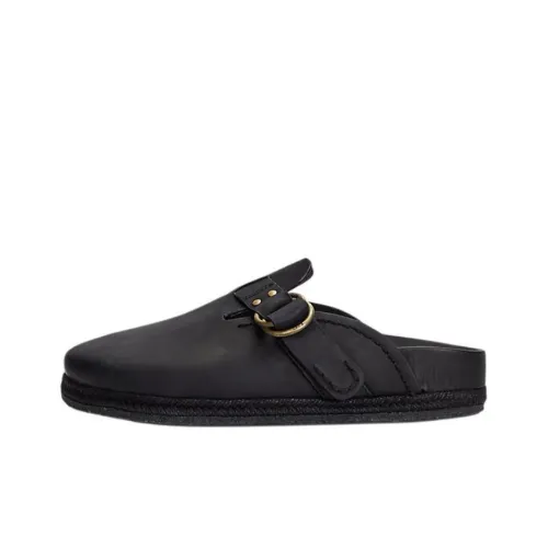 Polo Ralph Lauren Closed Toe Slippers Men's Black